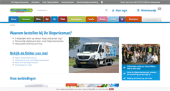Desktop Screenshot of diepvriesman.nl